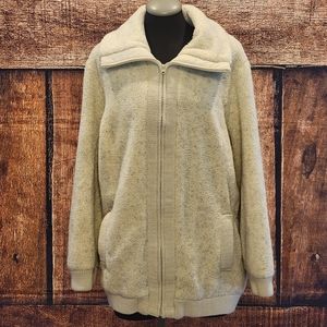 Roman's 1X 22-24 wool feel zip up.